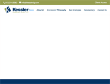 Tablet Screenshot of kesslerig.com